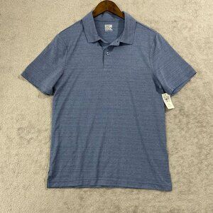 NEW 32° Cool Mens M  Polo Shirt Bold Blue